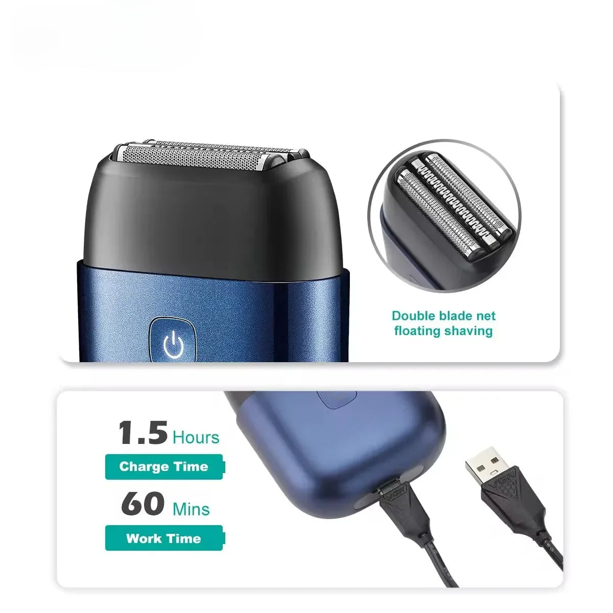Professional Waterproof Travel Mini Trimmer IPX7