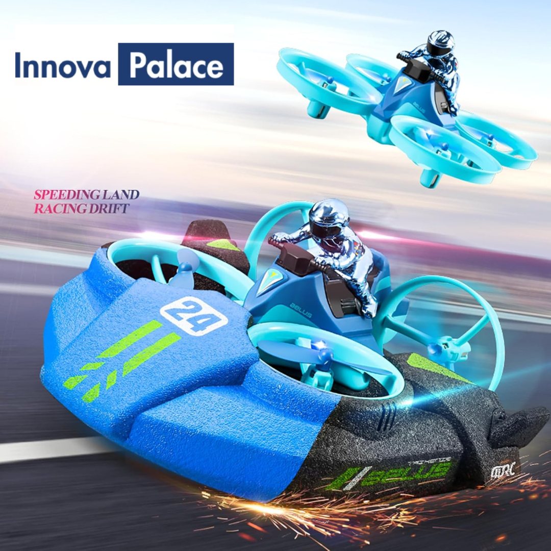 3-in-1 Innova RC Drone & Hovercraft