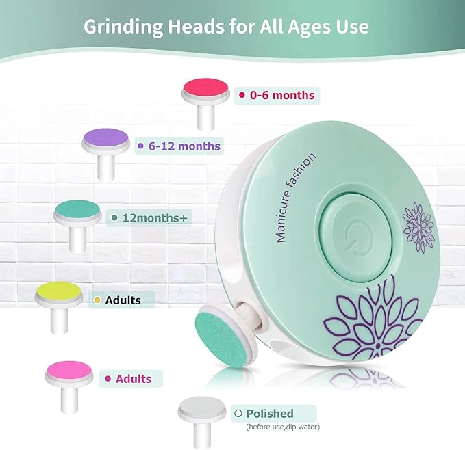 Baby Nail File & Electric Nail Clippers – Safe & Gentle Trimming