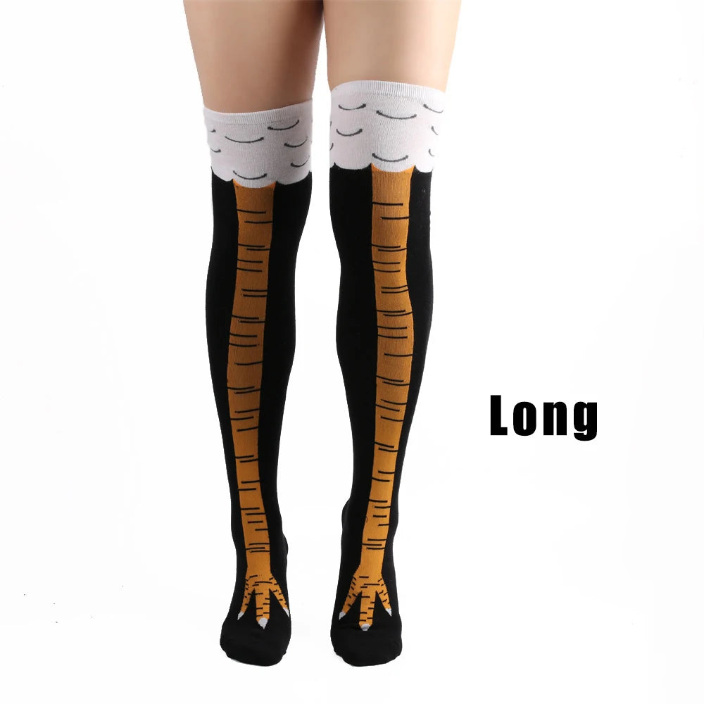 CluckStep Socks – Hilarious 3D Chicken Legs!