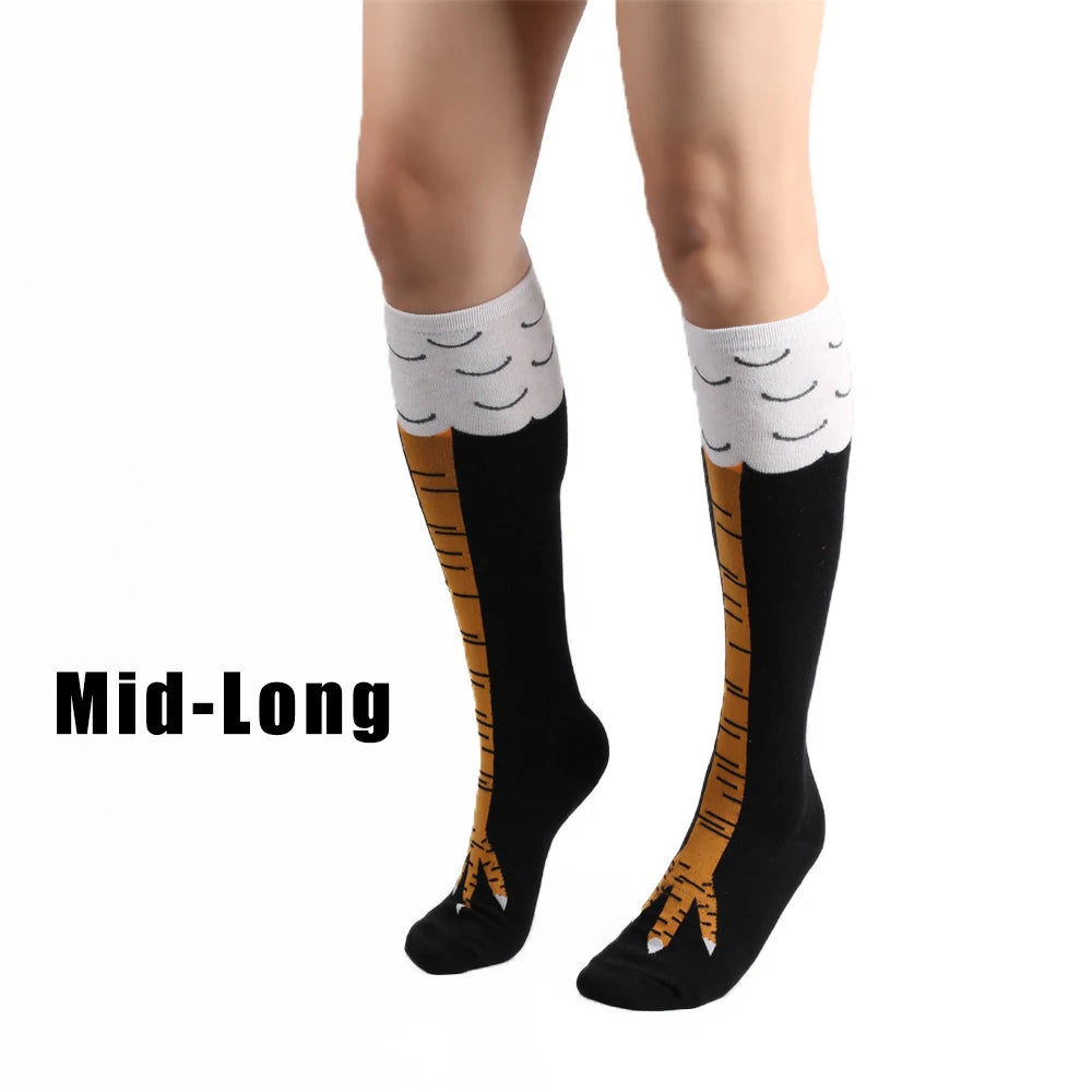 CluckStep Socks – Hilarious 3D Chicken Legs!