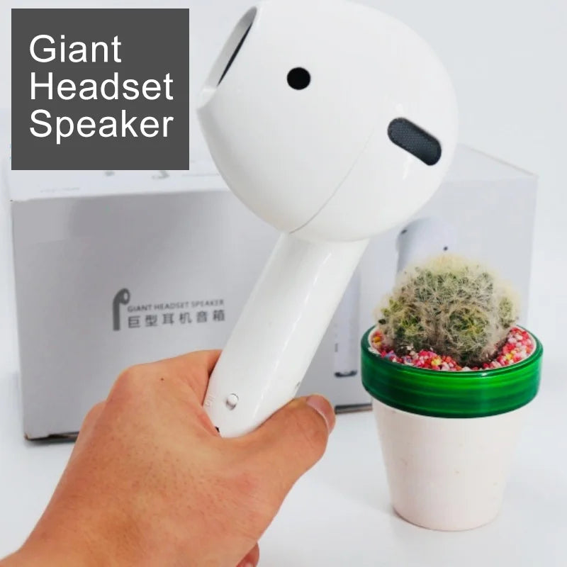 🔊 BoomWear™ – The Giant Headset That’s Also a Speaker!