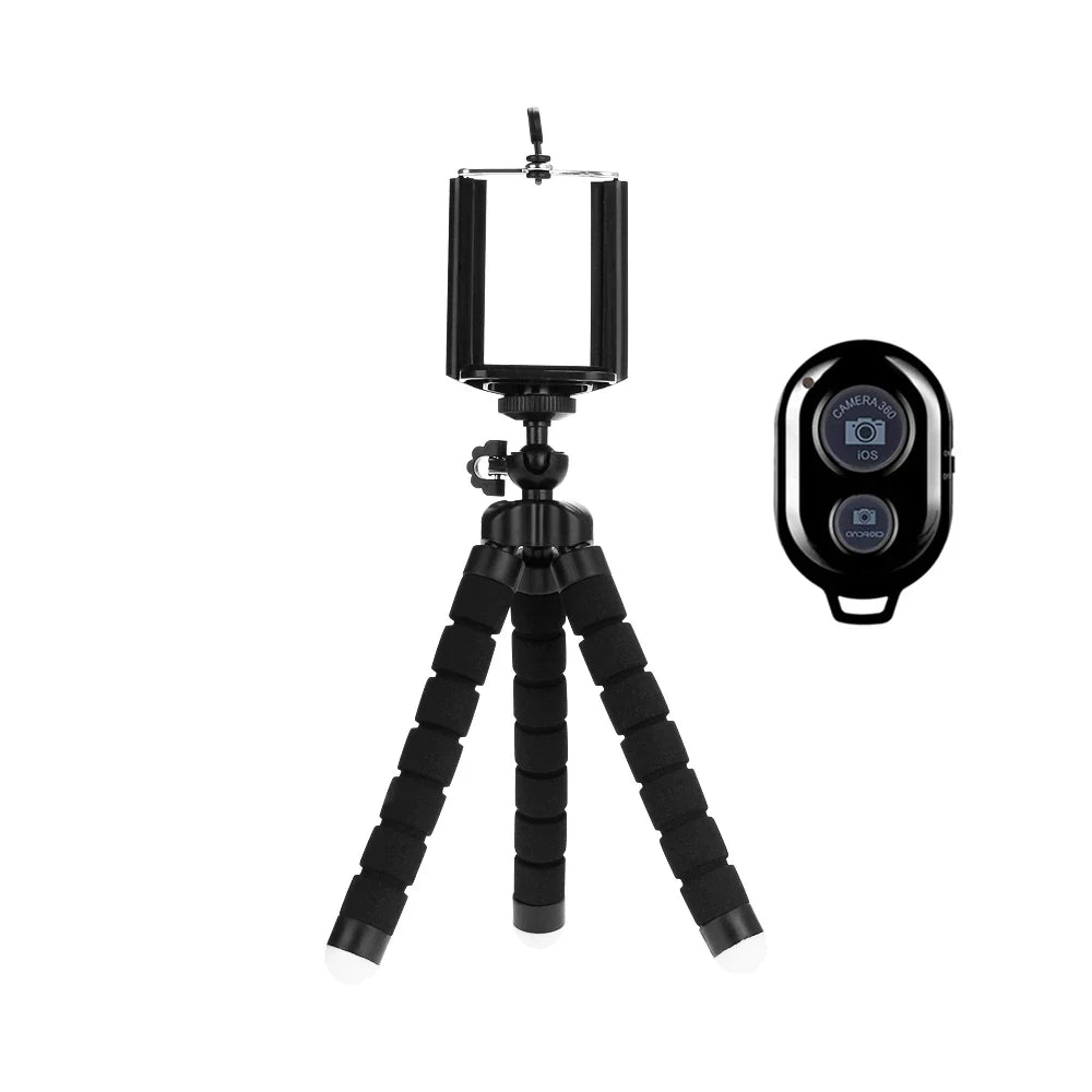 Adjustable Octopus Flexible Tripod