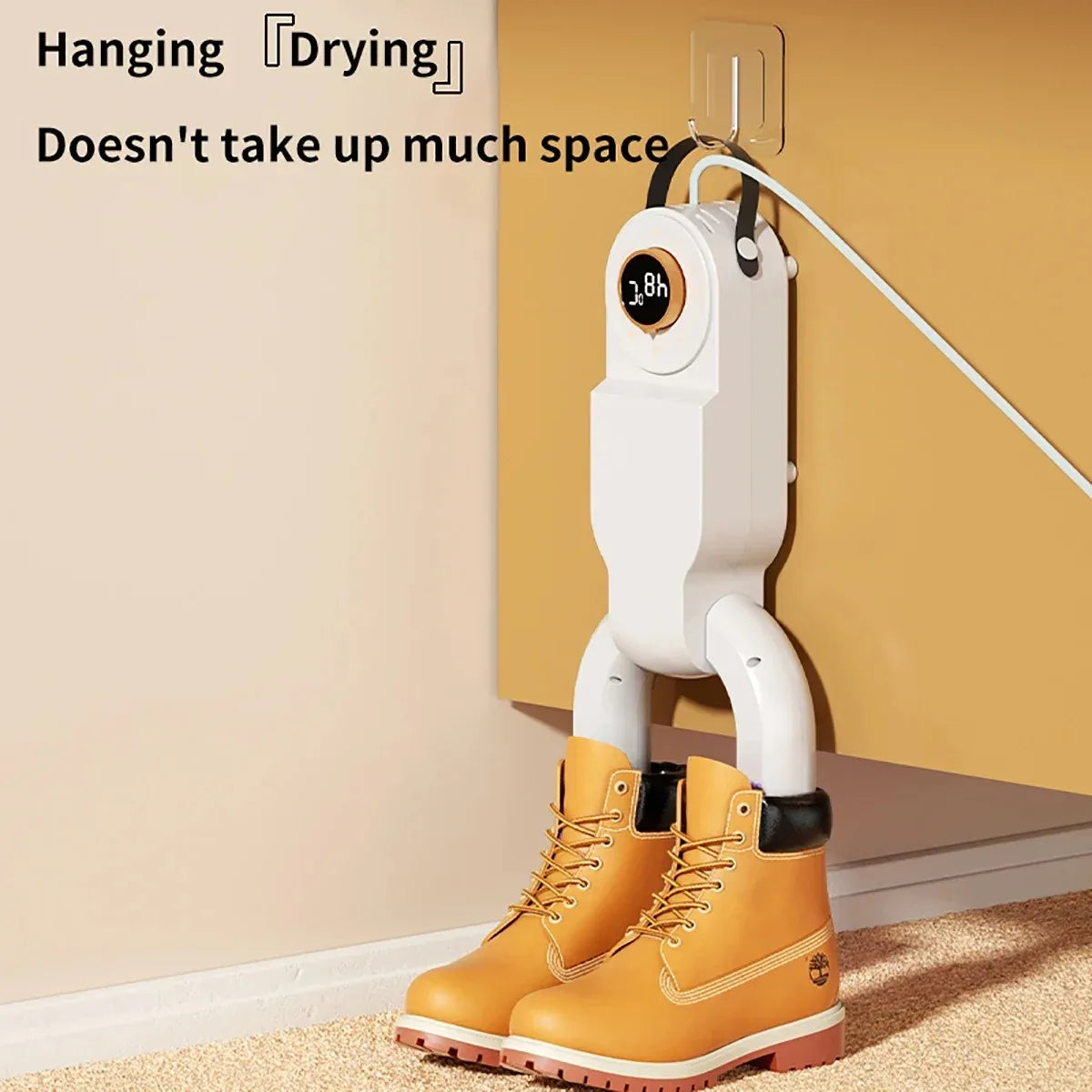 Adjustable Quick-Dry Odor Removal Portable Shoe Dryer – Keep Your Shoes Fresh & Dry!