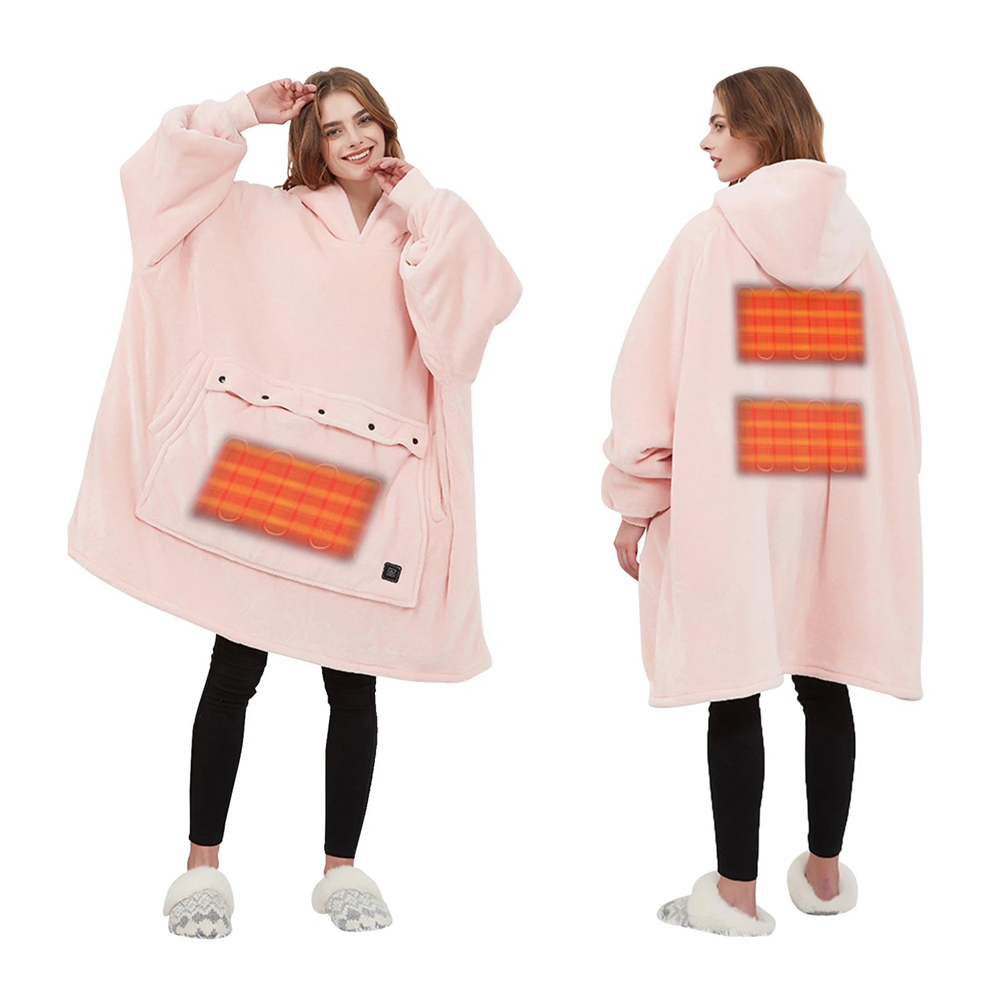 Cozy Heat Hoodie: Stay Warm & Snuggle Anywhere!