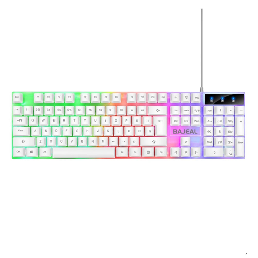 Ninja Dragons Tungsten Gold Gaming Keyboard & Mouse Set