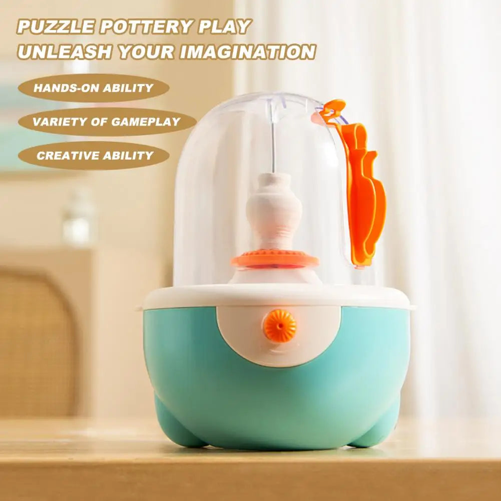 Electric Pottery Wheel Toy – Unleash Your Child’s Inner Artist!