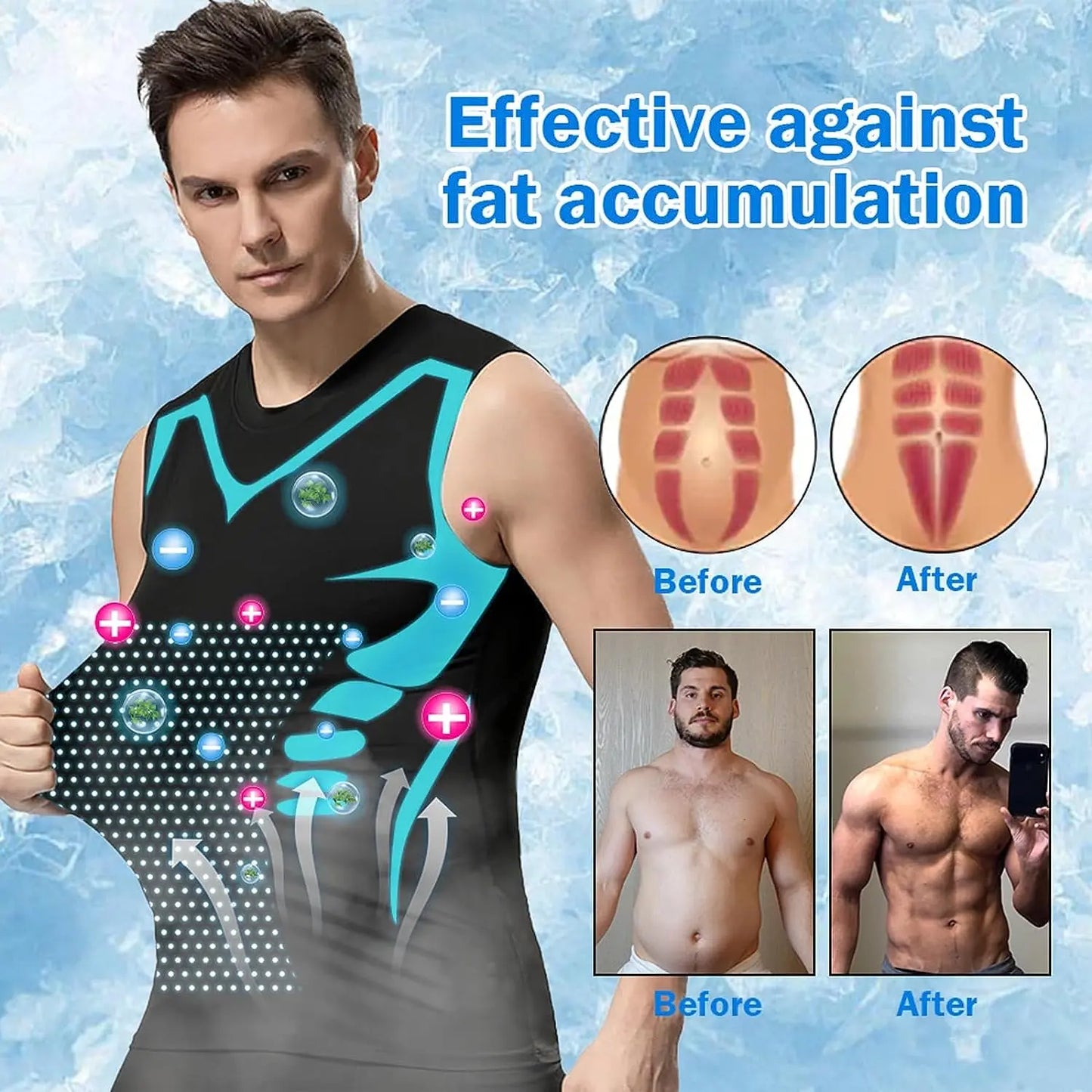 New Tech Ionic Shaping Sleeveless Shirt