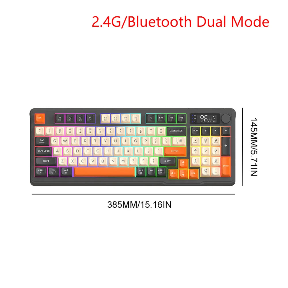 Ninja Dragons Tungsten Gold Gaming Keyboard & Mouse Set