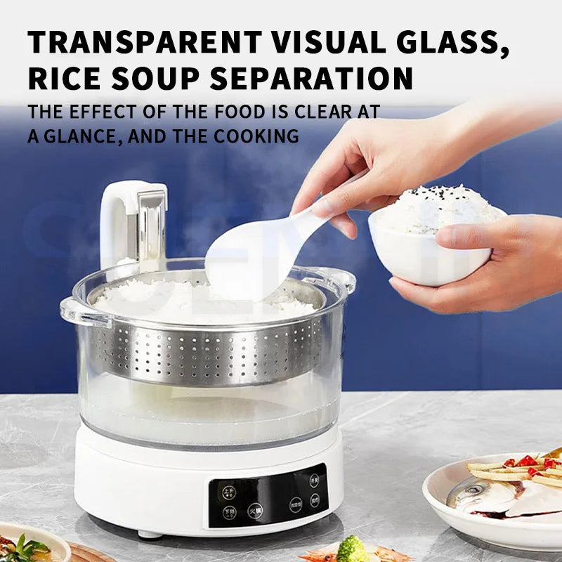 SmartRice Duo – Perfectly Cooked Rice & Soup in One!