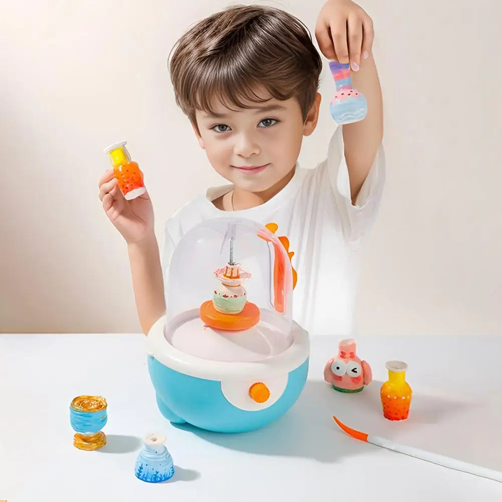 Electric Pottery Wheel Toy – Unleash Your Child’s Inner Artist!