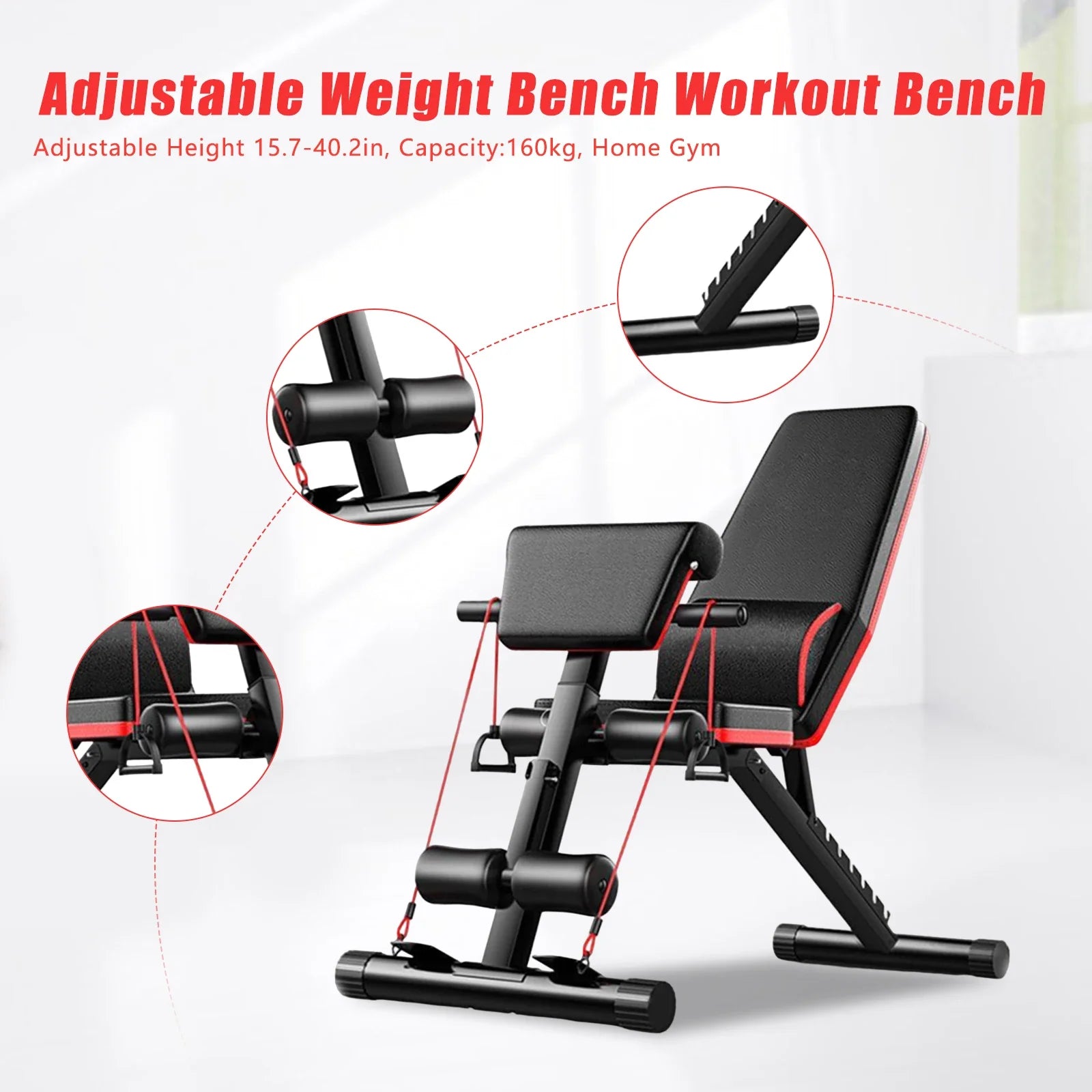 Ultimate Full Body Workout Bench – Your Home Gym, Simplified!