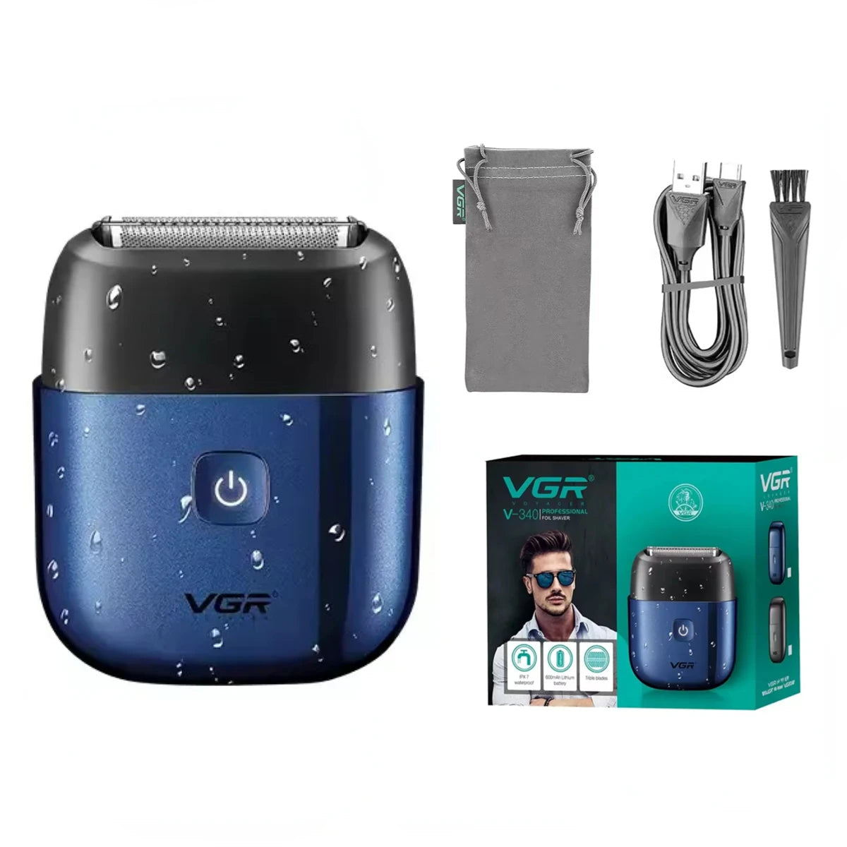 Professional Waterproof Travel Mini Trimmer IPX7