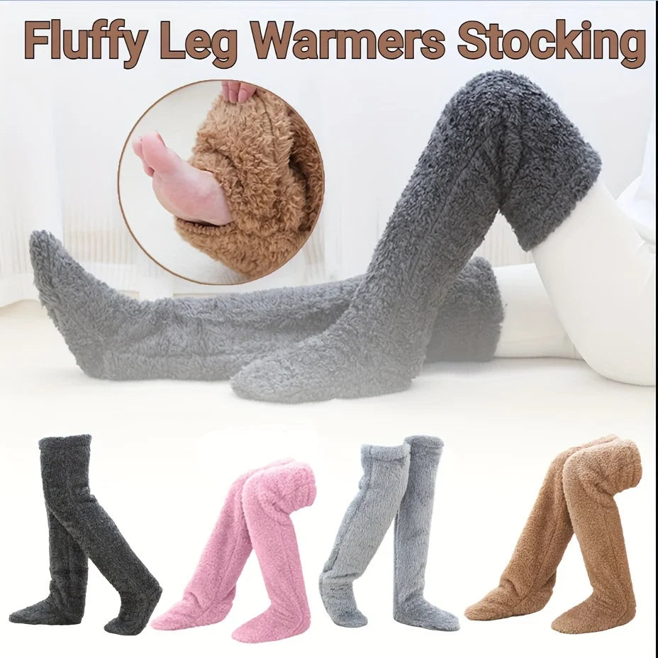 Ultra-Soft Fuzzy Long Winter Socks – The Coziest Way to Stay Warm!