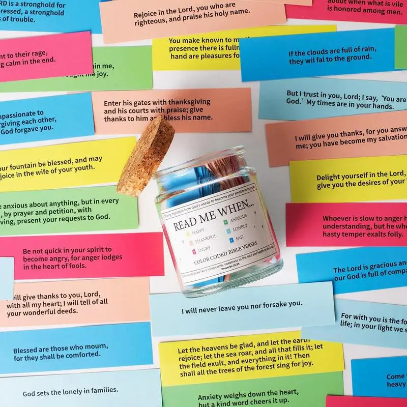 Bible Verse Jar – Daily Inspiration & Encouragement