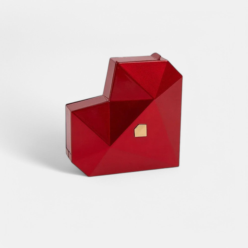 The Perfect Promise: Red Heart Ring Box & Adjustable Ring
