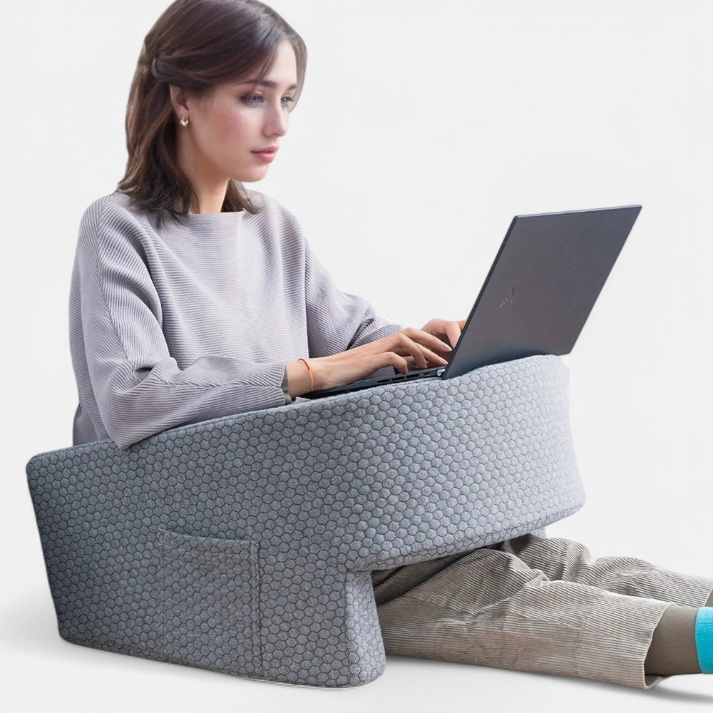 ComfortPlus Ergonomic Lap Desk – Gaming & Reading Made Easy!