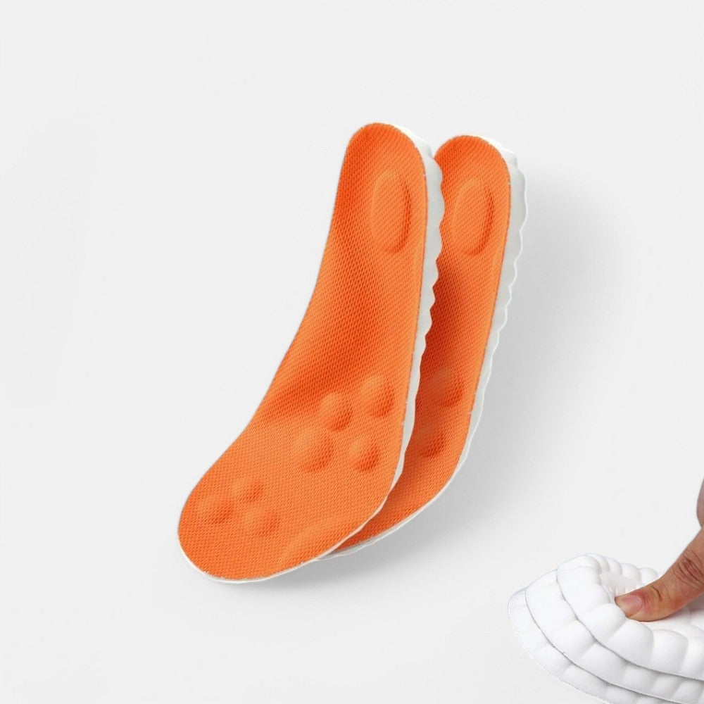 CloudWalk 4D – Massage Insoles for All-Day Comfort!