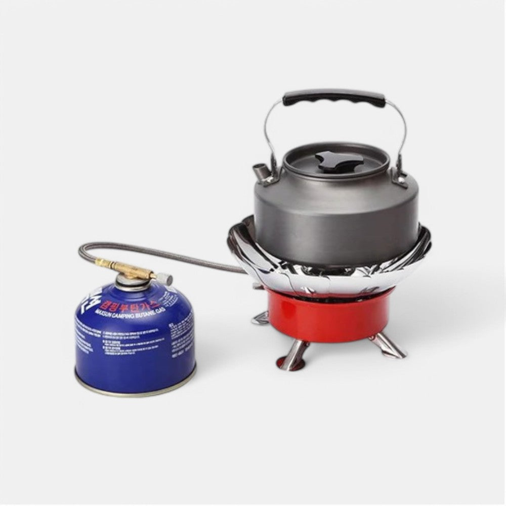 Lotus Mini Camping Gas Stove – Compact, Stable & Ready for Any Adventure!