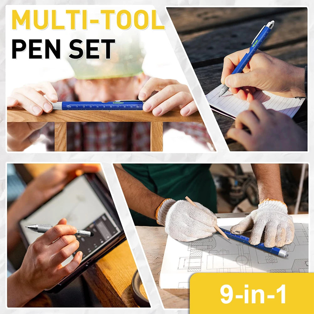 9-in-1 Multifunctional Pen – The Ultimate Tool for Everyday Tasks