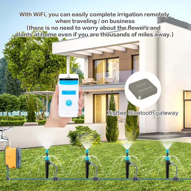 GreenFlow – Smart WiFi-Controlled Watering for a Greener Lawn!