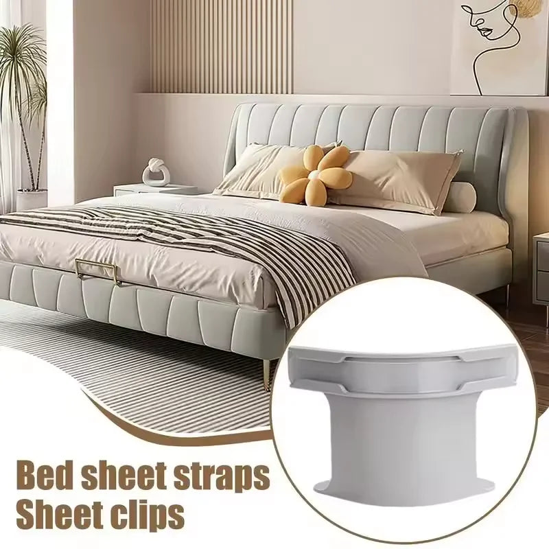 🛏️ SheetGrip™ – 4PCS Premium Bed Sheet Fixing Clips