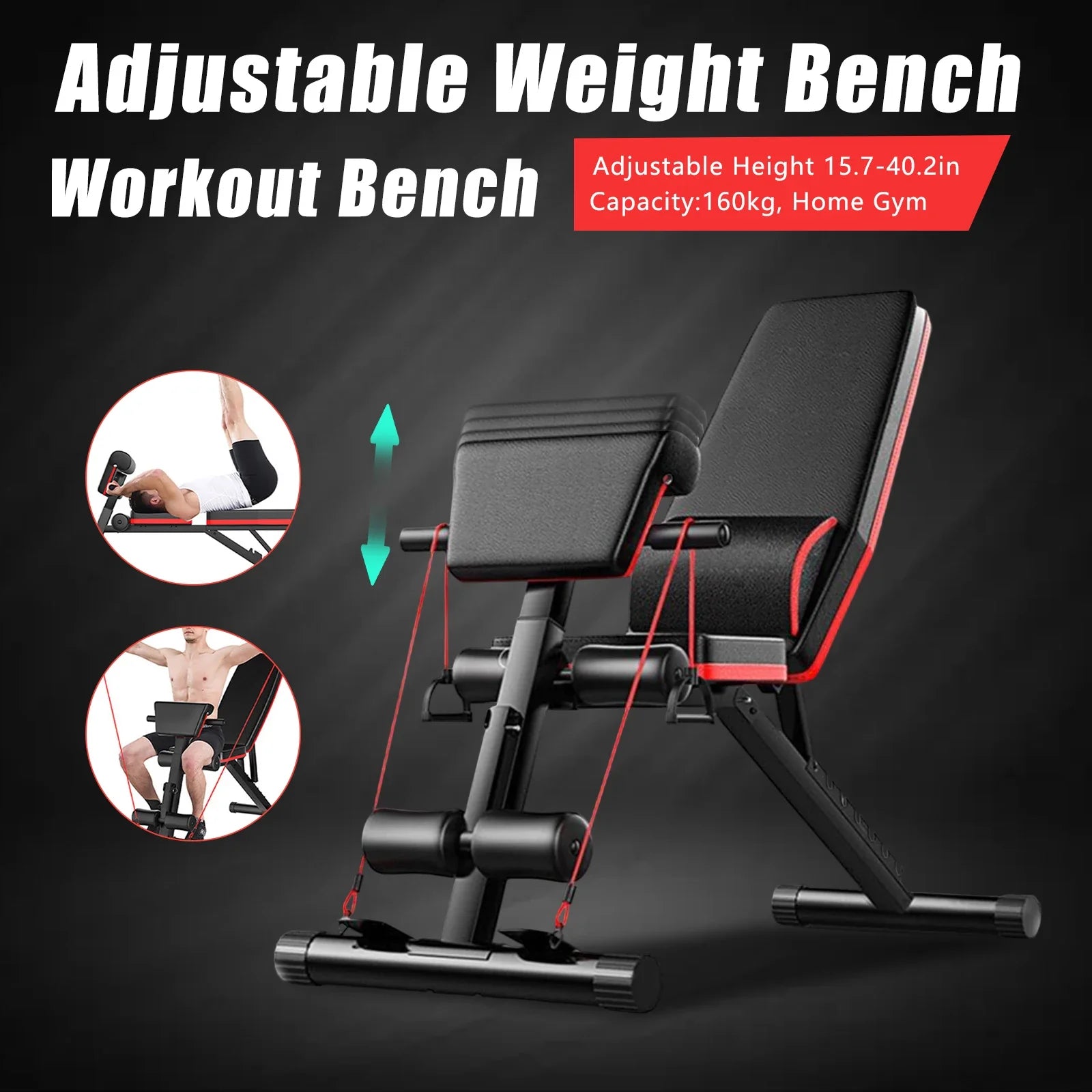 Ultimate Full Body Workout Bench – Your Home Gym, Simplified!