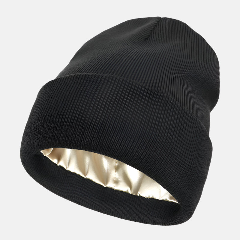 No Frizz, No Fuss: Waterproof Satin Beanie
