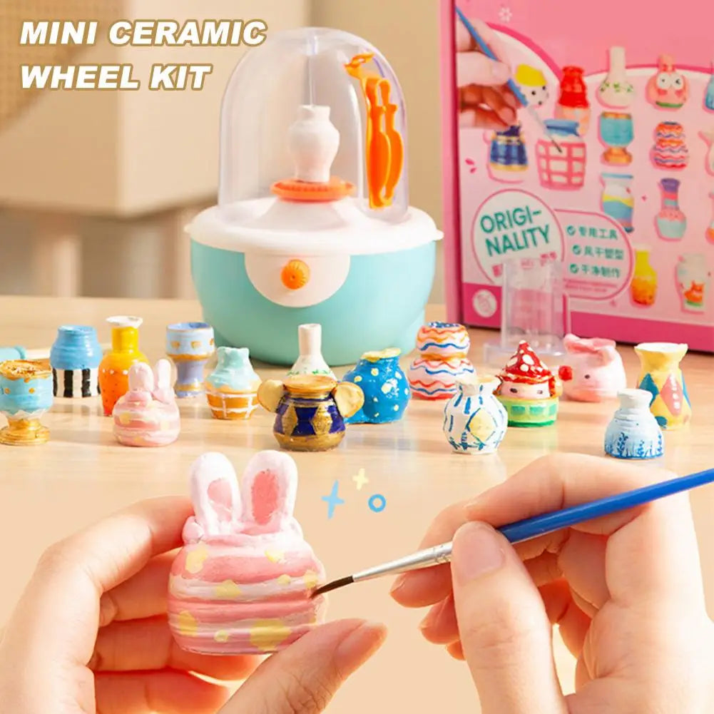 Electric Pottery Wheel Toy – Unleash Your Child’s Inner Artist!
