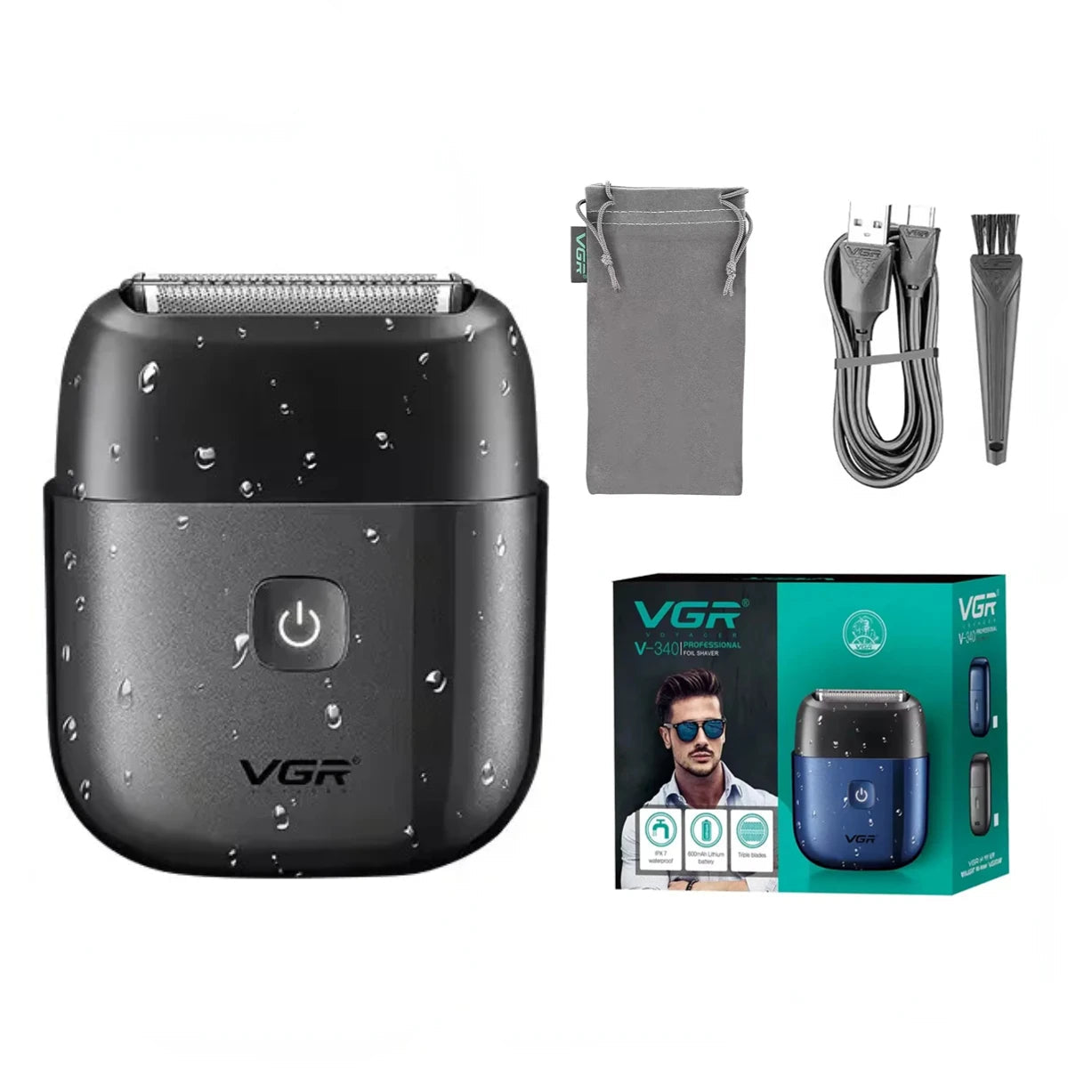 Professional Waterproof Travel Mini Trimmer IPX7