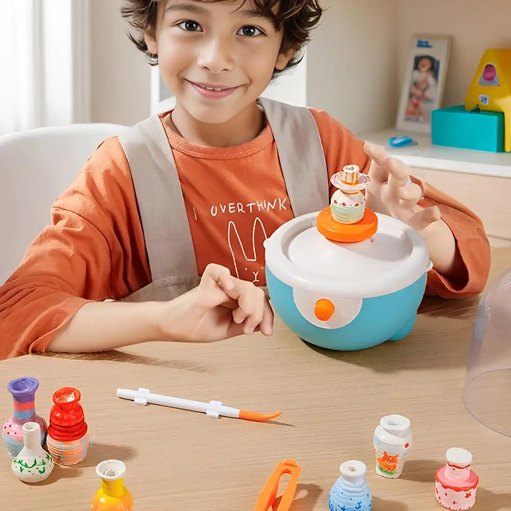 Electric Pottery Wheel Toy – Unleash Your Child’s Inner Artist!