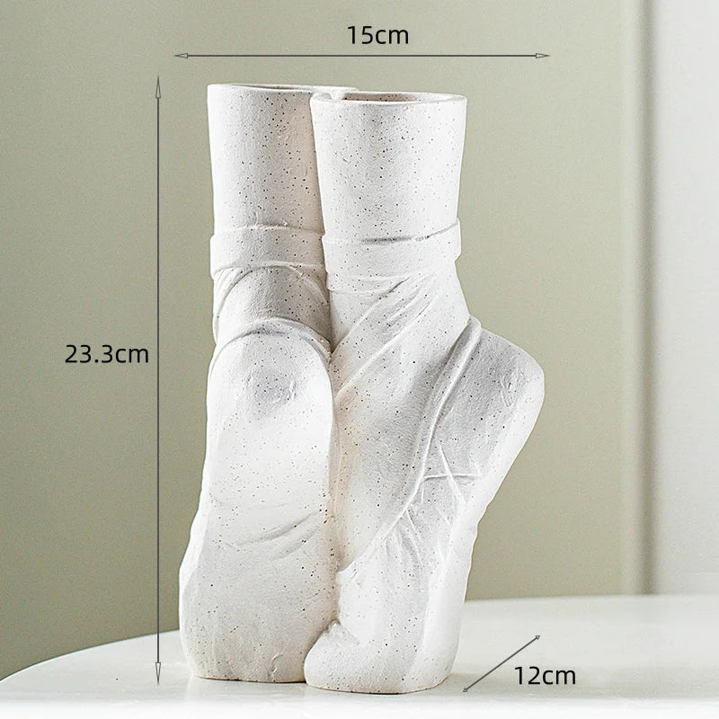 Ballet Dancer Vase – Elegance in Motion!