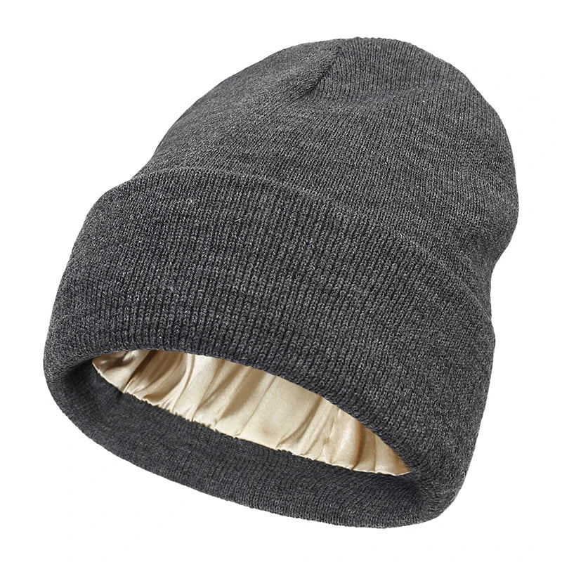 No Frizz, No Fuss: Waterproof Satin Beanie