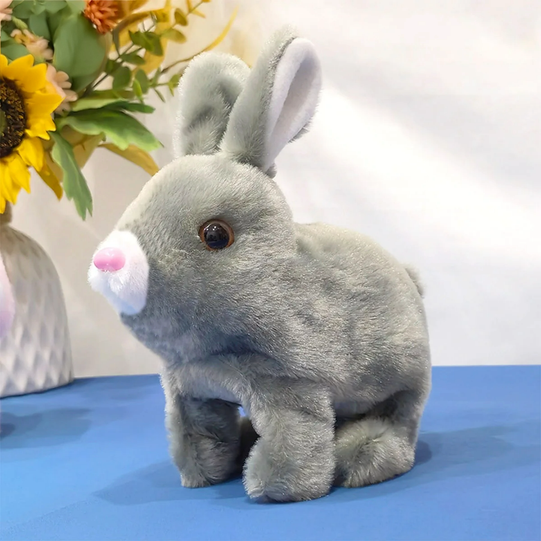 Electric Hopping Plush Bunny β Realistic Jumping Fun!