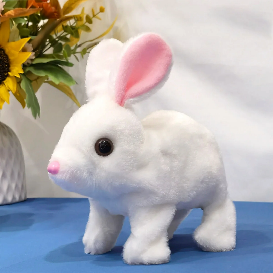 Electric Hopping Plush Bunny β Realistic Jumping Fun!