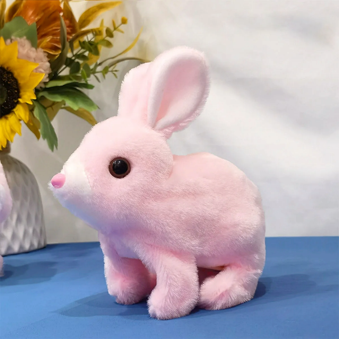 Electric Hopping Plush Bunny β Realistic Jumping Fun!
