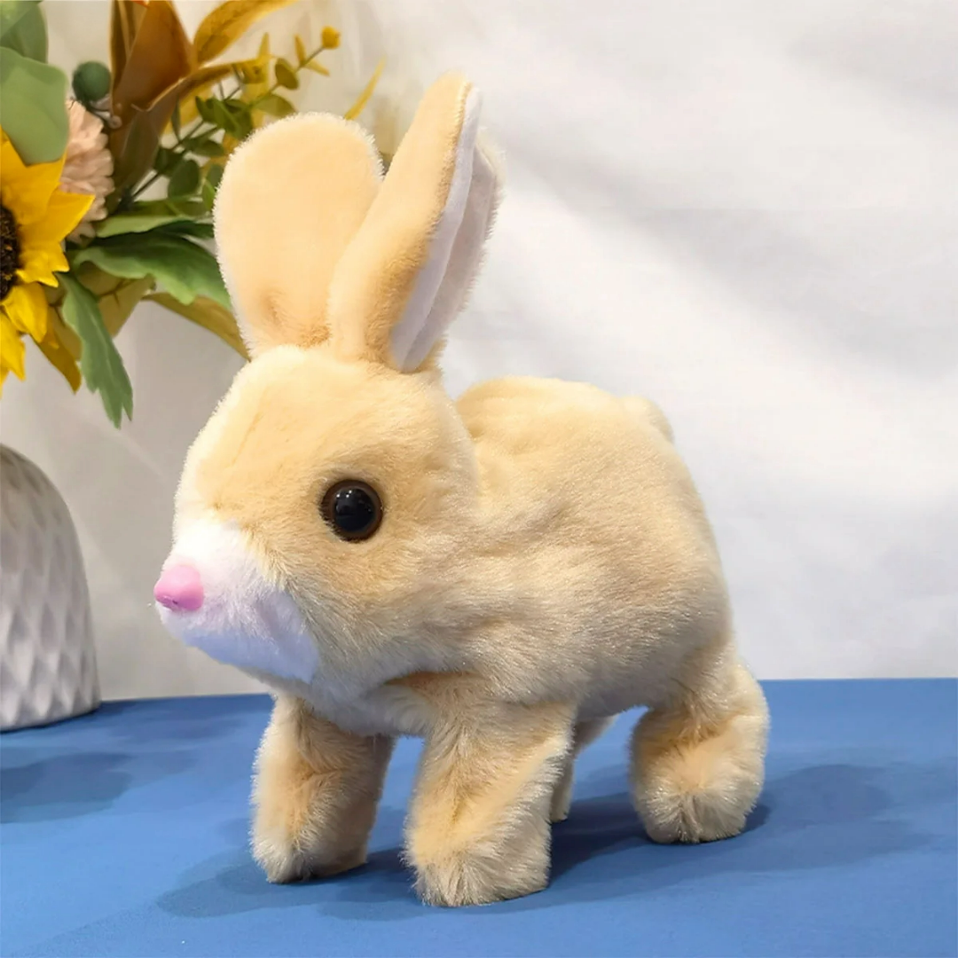 Electric Hopping Plush Bunny β Realistic Jumping Fun!