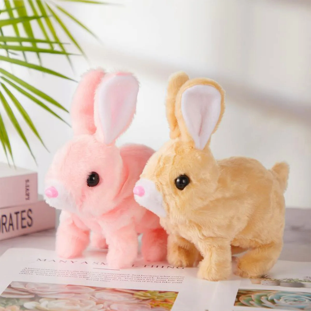 Electric Hopping Plush Bunny β Realistic Jumping Fun!