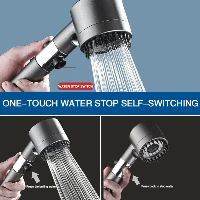 High-Pressure Filtered Shower Head – Spa-Like Experience at Home!