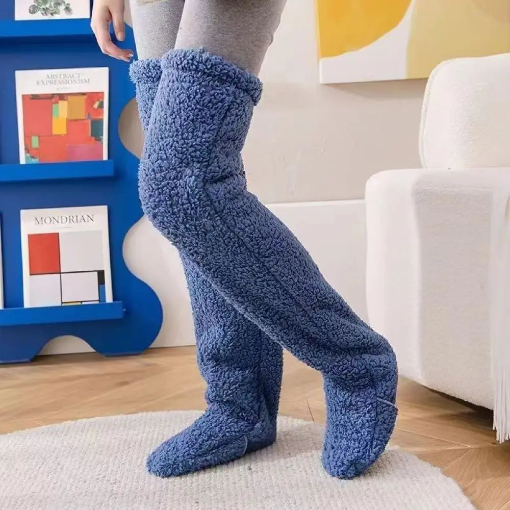 Ultra-Soft Fuzzy Long Winter Socks – The Coziest Way to Stay Warm!