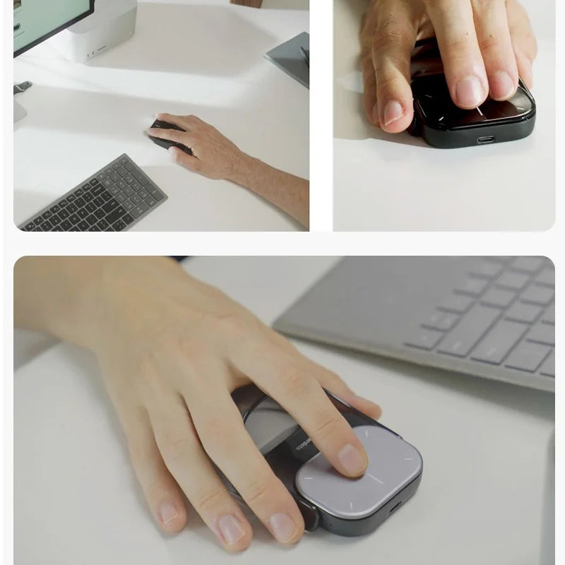 TouchVoice AI Mouse – Smart Control, Easy Recording!
