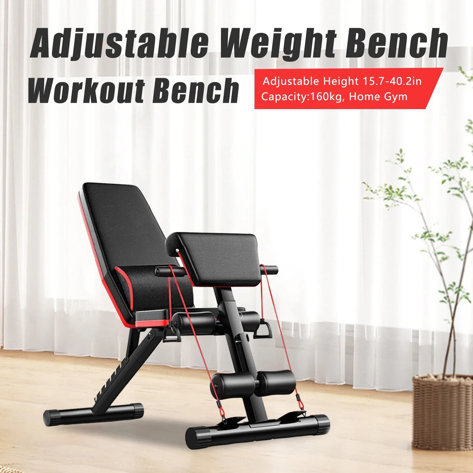 Ultimate Full Body Workout Bench – Your Home Gym, Simplified!