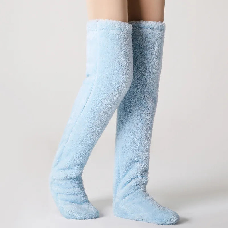 Ultra-Soft Fuzzy Long Winter Socks – The Coziest Way to Stay Warm!