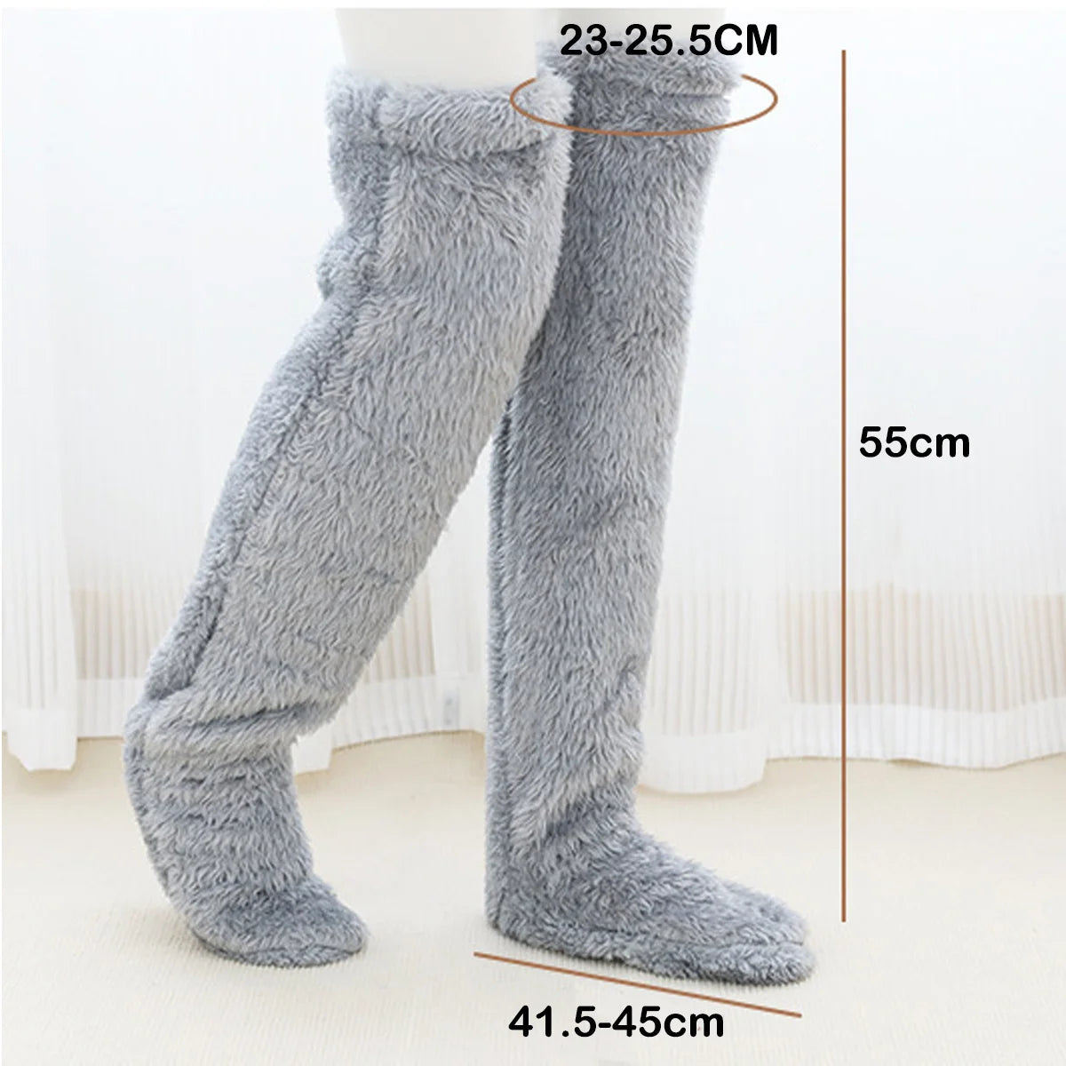 Ultra-Soft Fuzzy Long Winter Socks – The Coziest Way to Stay Warm!