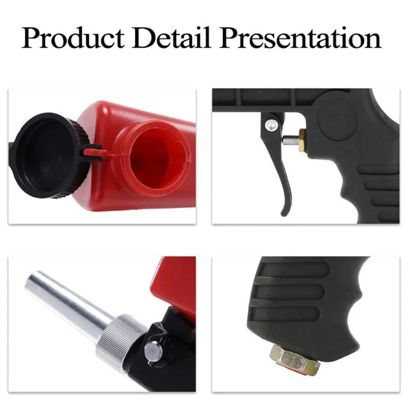 Portable Pneumatic Sandblasting Gun – Power & Precision for Any Job!