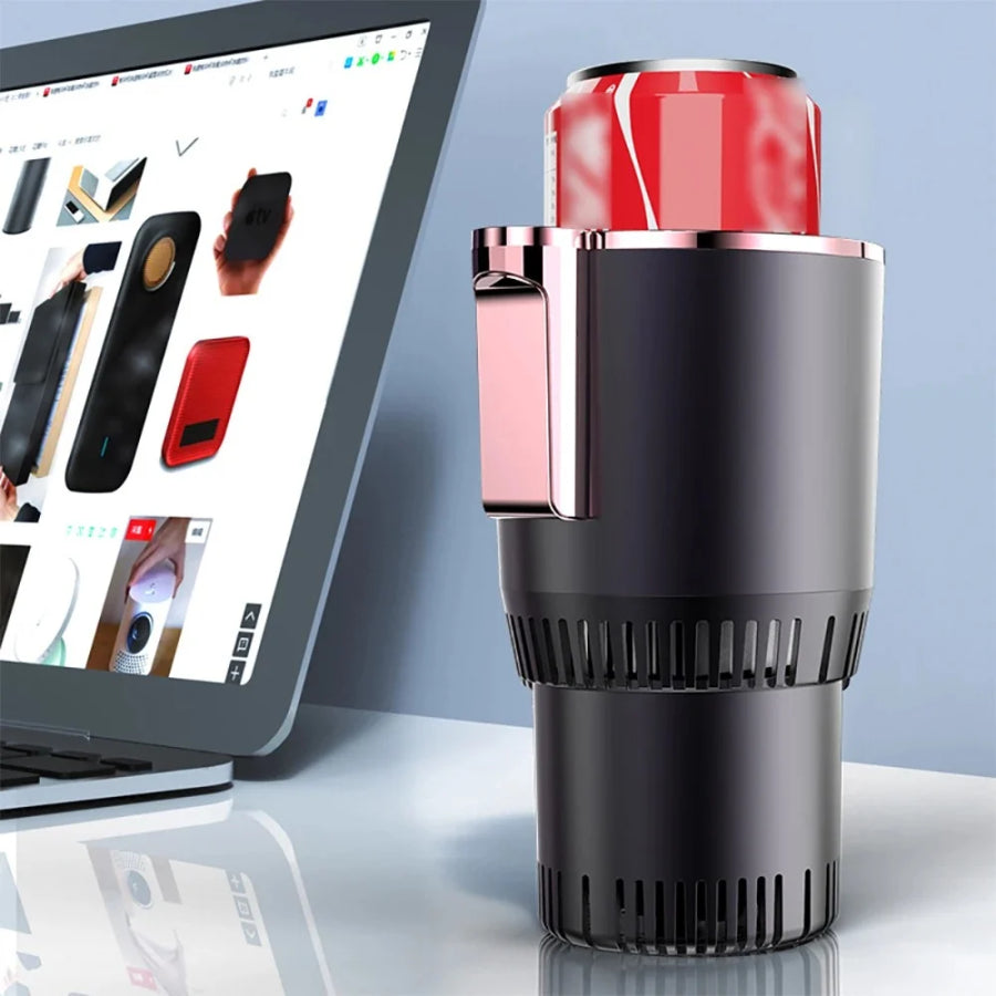 Smart Car 2-In-1 Hot & Cold Cup Holder – Keep Your Drinks at the Perfect Temperature!