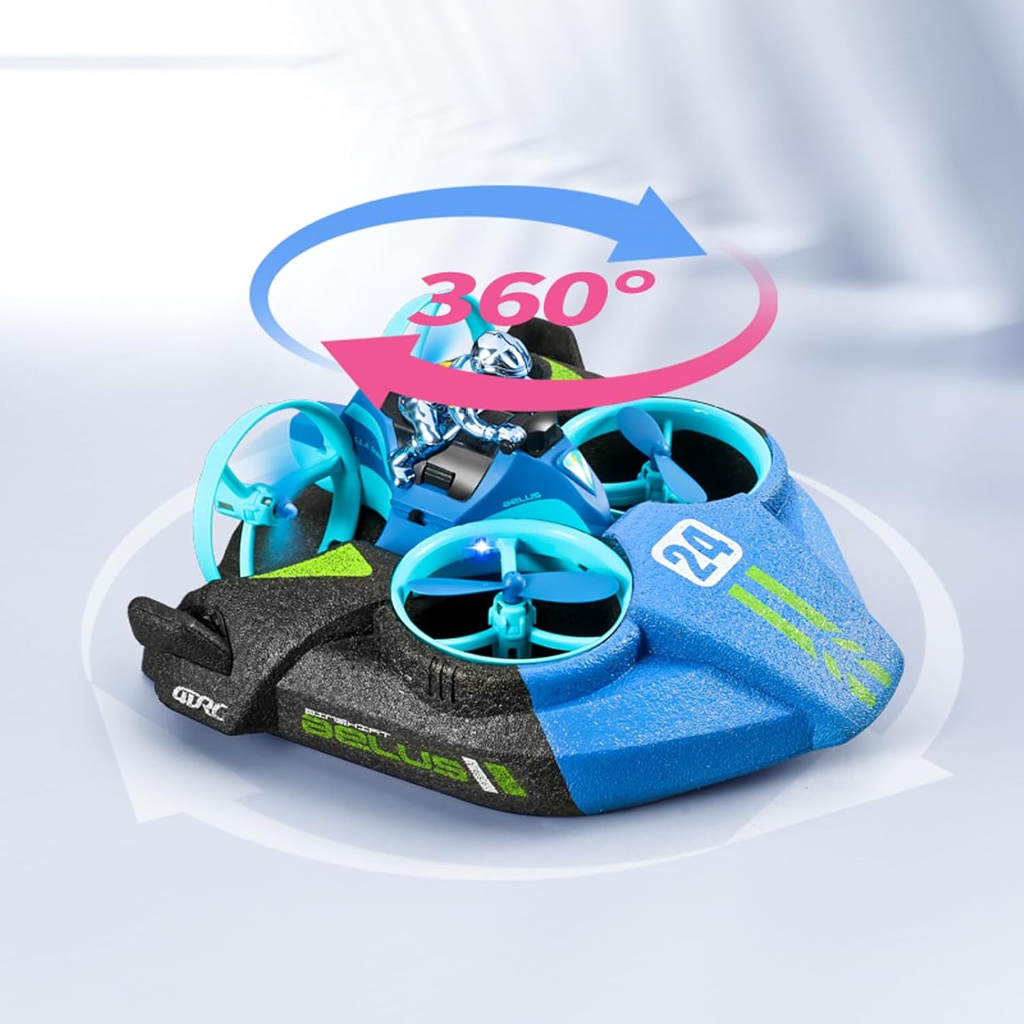 3-in-1 Innova RC Drone & Hovercraft