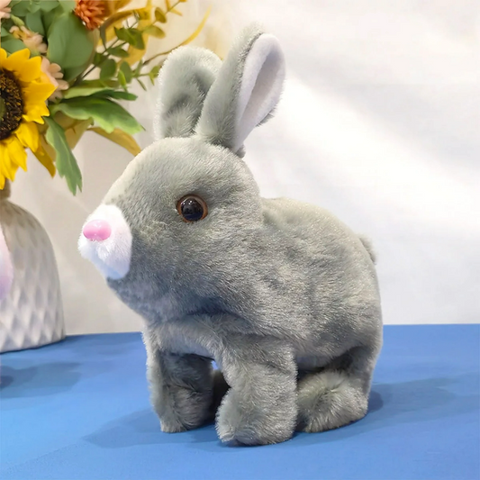 Electric Hopping Plush Bunny – Realistic Jumping Fun!